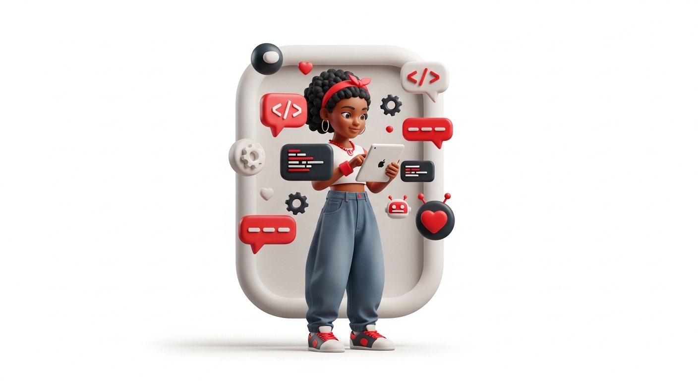 Teilnehmerin der Girls' Digital Camps